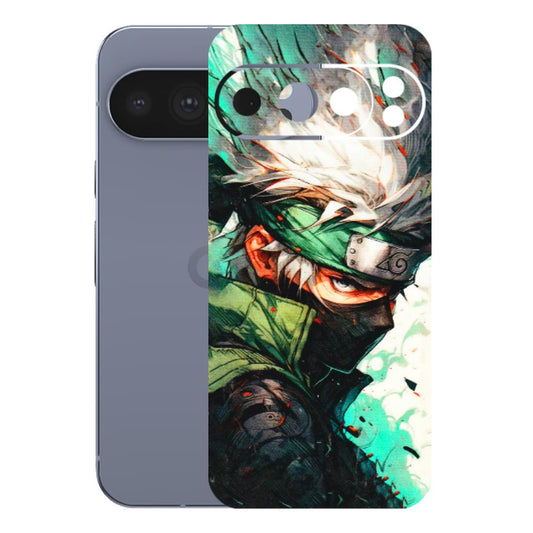 Google Pixel Phone Skins (All Models) - Kakashi Side Profile - 3D Embossed Finish (L-249) Google Pixel 10 Pro