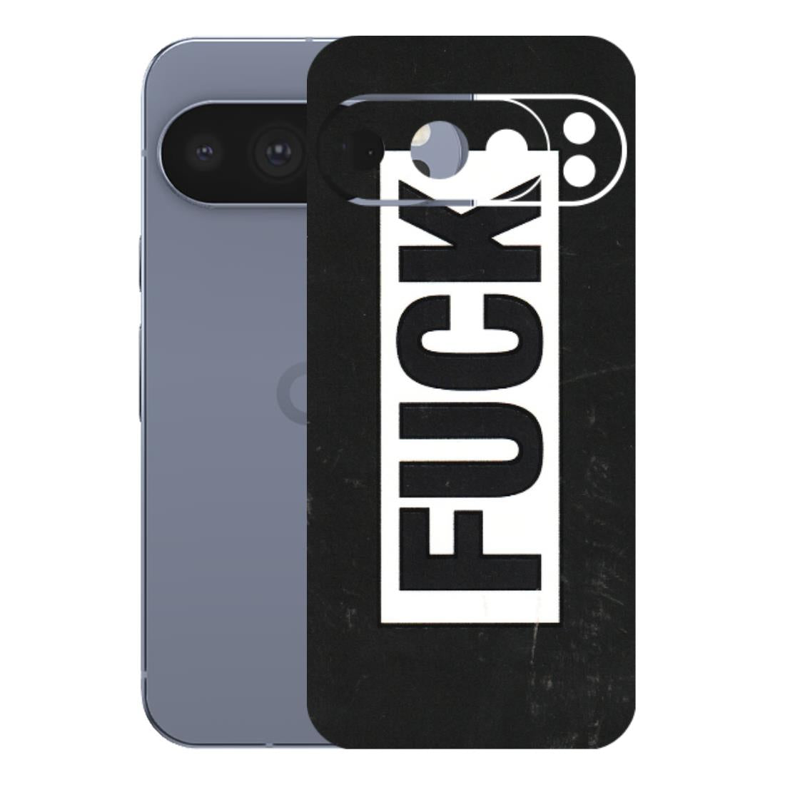 Google Pixel Phone Skins (All Models) - The F Word - 3D Embossed Finish (L-255) Google Pixel 10 Pro