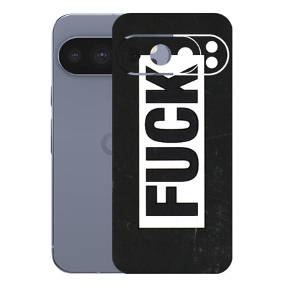 Google Pixel Phone Skins (All Models) - The F Word - 3D Embossed Finish (L-255) Google Pixel 10 Pro