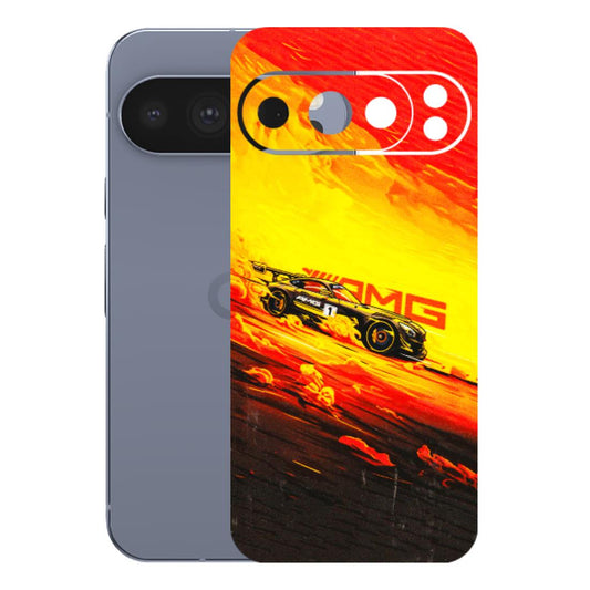 Google Pixel Phone Skins (All Models) - AMG Car Speed Cover - 3D Embossed Finish (L-256) Google Pixel 10 Pro