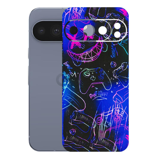 Google Pixel Phone Skins (All Models) - Gamers Paradise - 3D Embossed Finish (L-258) Google Pixel 10 Pro