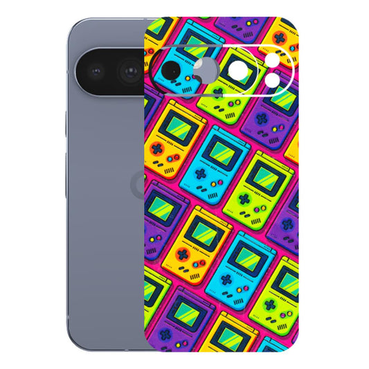Google Pixel Phone Skins (All Models) - Gameboy Colourful - 3D Embossed Finish (L-266) Google Pixel 10 Pro