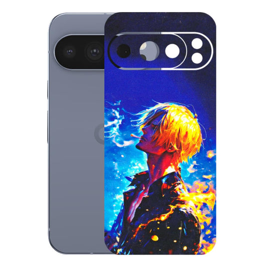 Google Pixel Phone Skins (All Models) - Sanji Vinsmoke One Piece - 3D Embossed Finish (L-319) Google Pixel 10 Pro