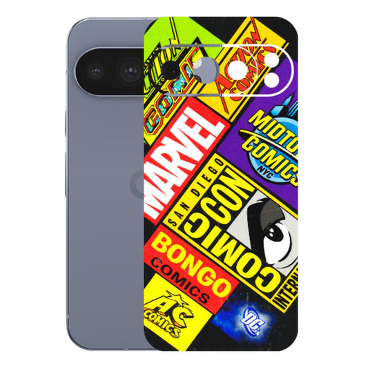 Google Pixel Phone Skins (All Models) - Bongo Comic Con - 3D Embossed Finish (L-325) Google Pixel 10 Pro