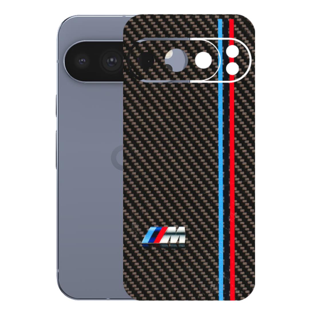 Google Pixel Phone Skins (All Models) - BM Carbon Fiber Feels - 3D Embossed Finish (L-38) Google Pixel 10 Pro