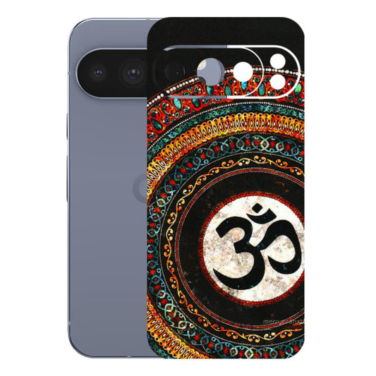 Google Pixel Phone Skins (All Models) - Aum Chant Abstract - 3D Embossed Finish (L-42) Google Pixel 10 Pro