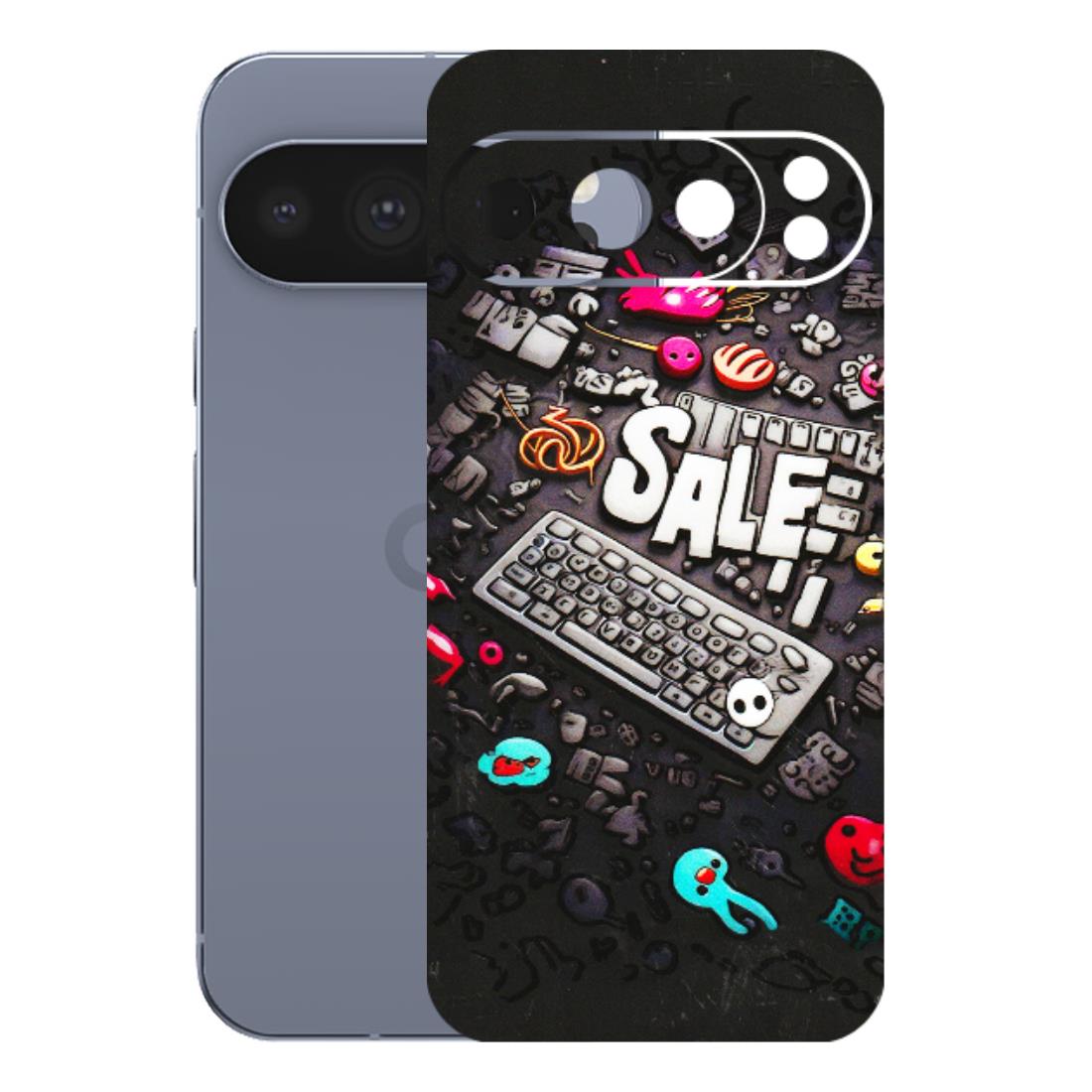 Google Pixel Phone Skins (All Models) - Gadgets Sale - 3D Embossed Finish (L-50) Google Pixel 10 Pro