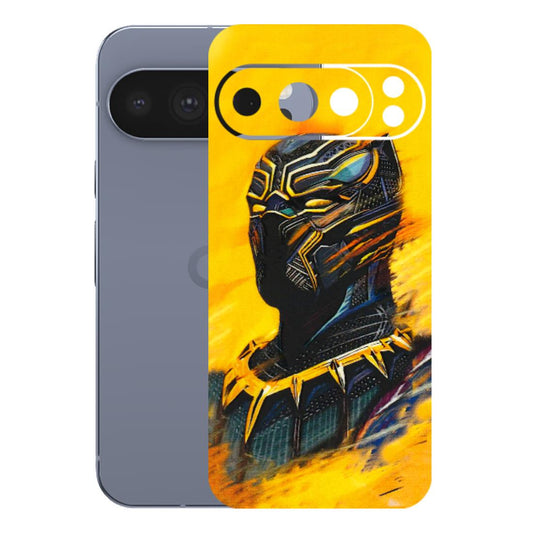 Google Pixel Phone Skins (All Models) - Yellow Panther - 3D Embossed Finish (L-54) Google Pixel 10 Pro