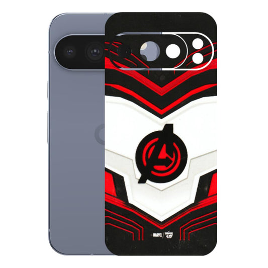Google Pixel Phone Skins (All Models) - Avengers Logo - 3D Embossed Finish (L-55) Google Pixel 10 Pro