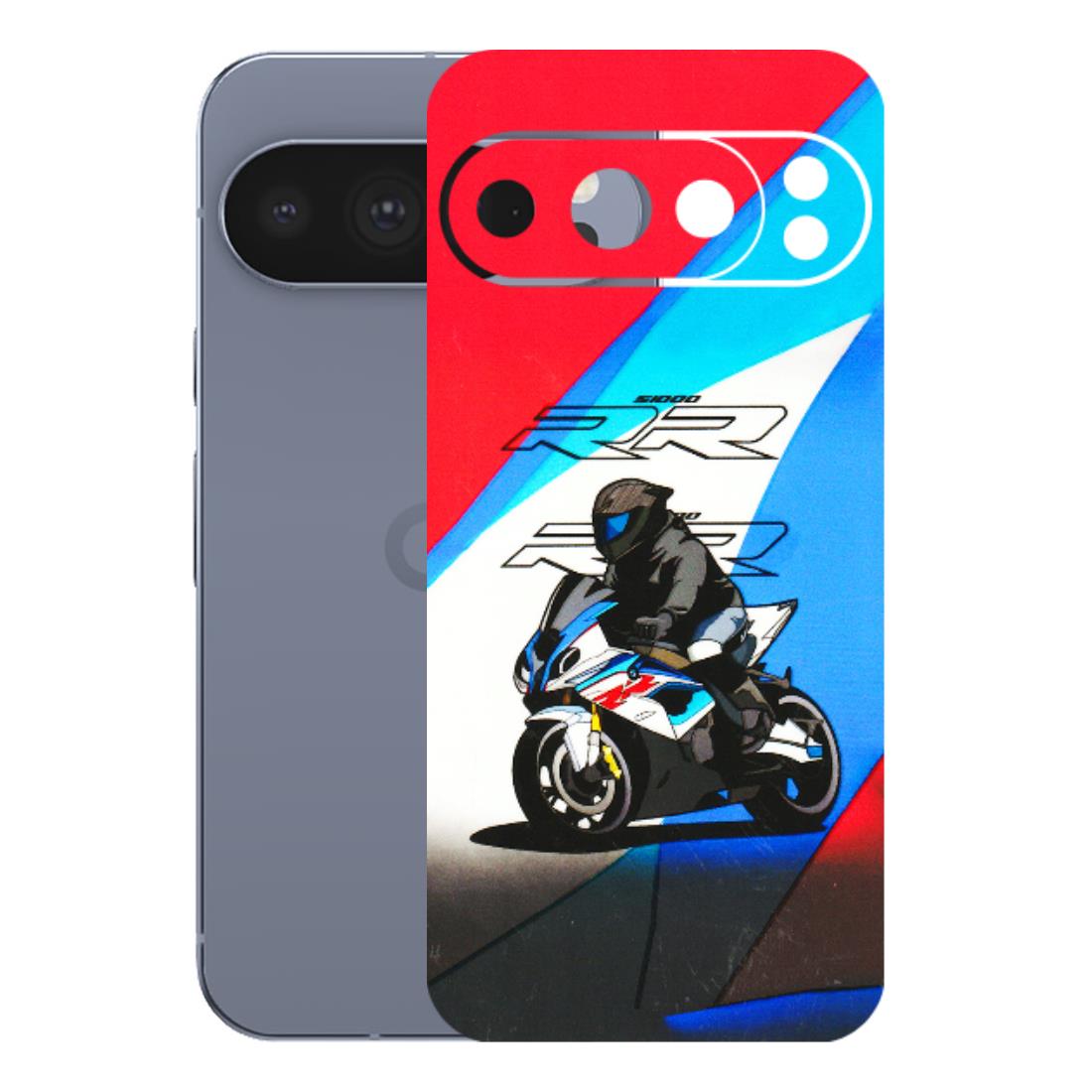 Google Pixel Phone Skins (All Models) - Bikers Love - 3D Embossed Finish (L-58) Google Pixel 10 Pro