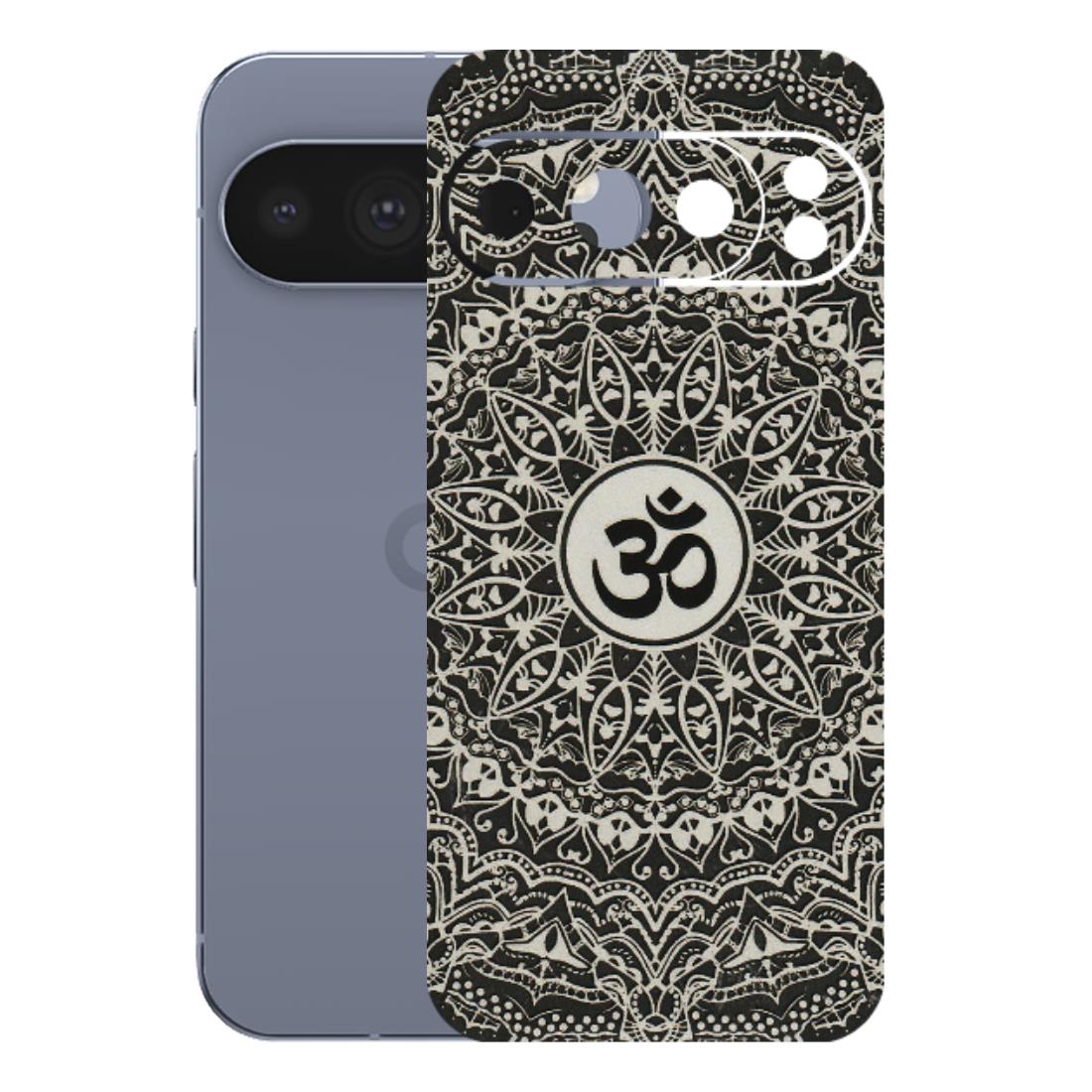 Google Pixel Phone Skins (All Models) - Aum Elegant Mandala - 3D Embossed Finish (L-62) Google Pixel 10 Pro