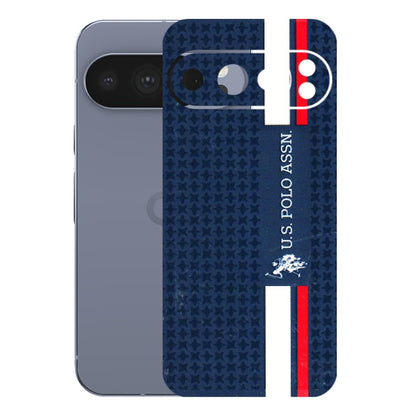 Google Pixel Phone Skins (All Models) - US POLO Designer Brand - 3D Embossed Finish (L-65) Google Pixel 10 Pro