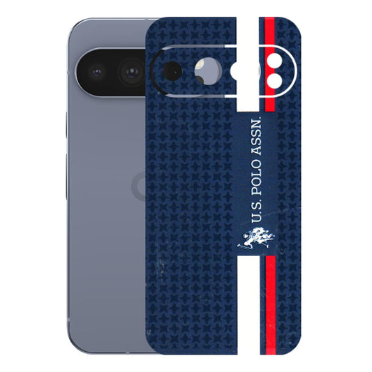 Google Pixel Phone Skins (All Models) - US POLO Designer Brand - 3D Embossed Finish (L-65) Google Pixel 10 Pro