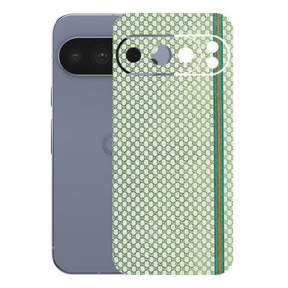 Google Pixel Phone Skins (All Models) - Gucci Fabric Pattern - 3D Embossed Finish (L-73) Google Pixel 10 Pro
