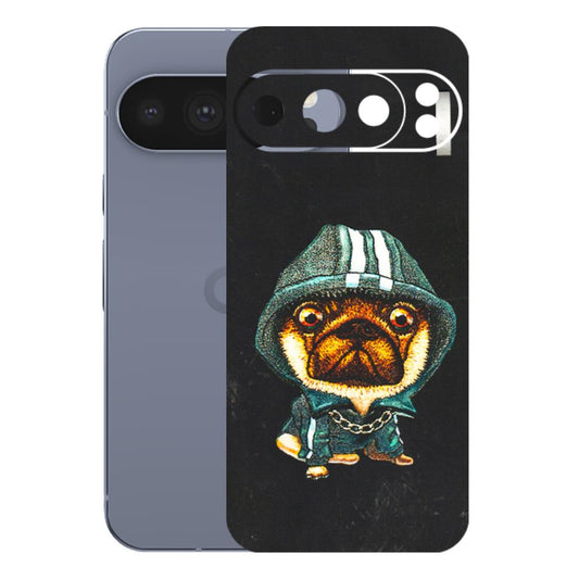 Google Pixel Phone Skins (All Models) - Puppy N Hoodie - 3D Embossed Finish (L-90) Google Pixel 10 Pro