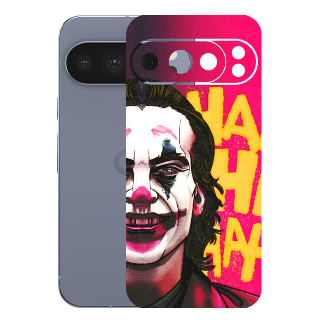 Google Pixel Phone Skins (All Models) - Joker Evil Laugh - 3D Embossed Finish (L-97) Google Pixel 10 Pro