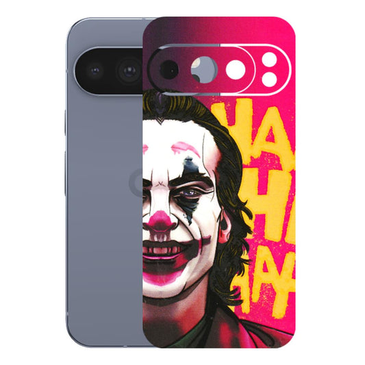 Google Pixel Phone Skins (All Models) - Joker Evil Laugh - 3D Embossed Finish (L-97) Google Pixel 10 Pro