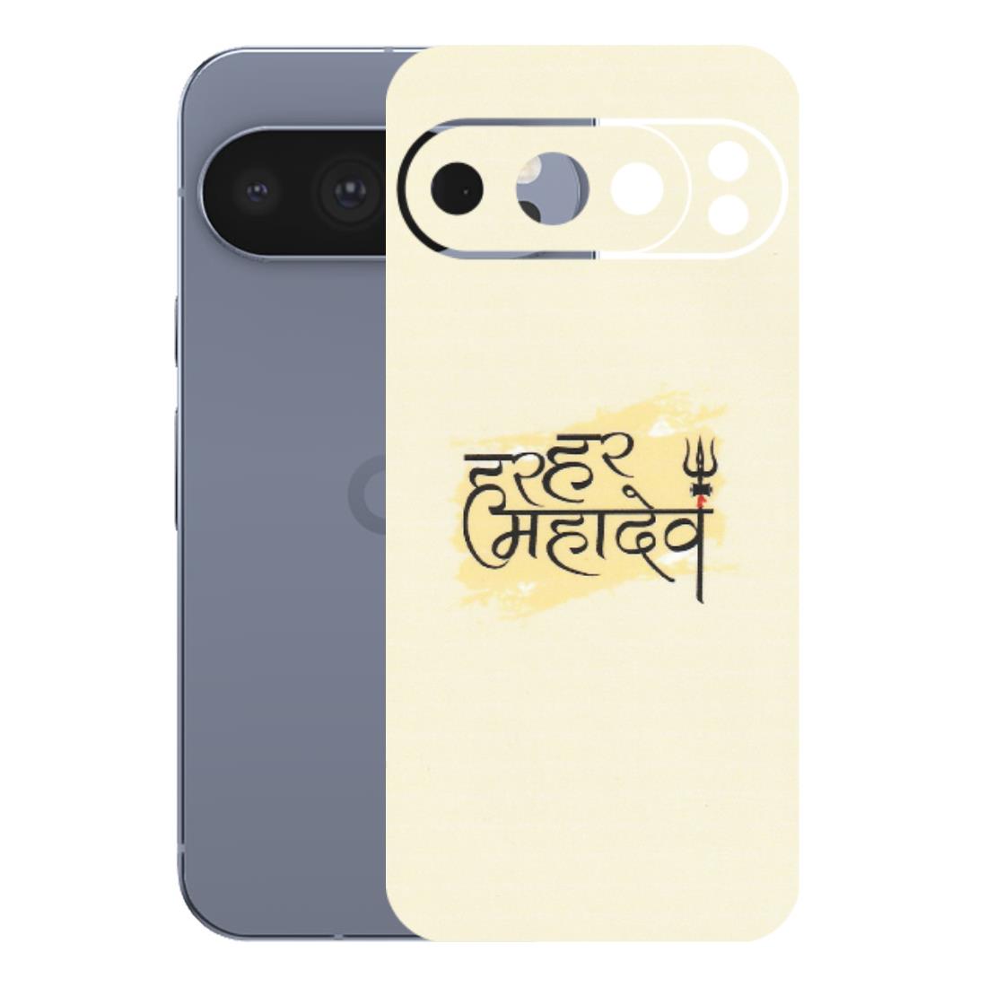 Google Pixel Phone Skins (All Models) - Har Har Mahadev - Matte Finish (M-10) Google Pixel 10 Pro
