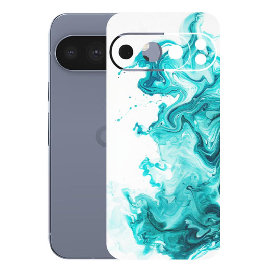 Google Pixel Phone Skins (All Models) - Sky Blue Abstract Colour - Matte Finish (M-146) Google Pixel 10 Pro