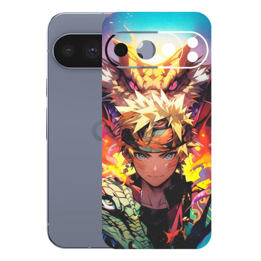 Google Pixel Phone Skins (All Models) - Angry Naruto Anime - Matte Finish (M-148) Google Pixel 10 Pro