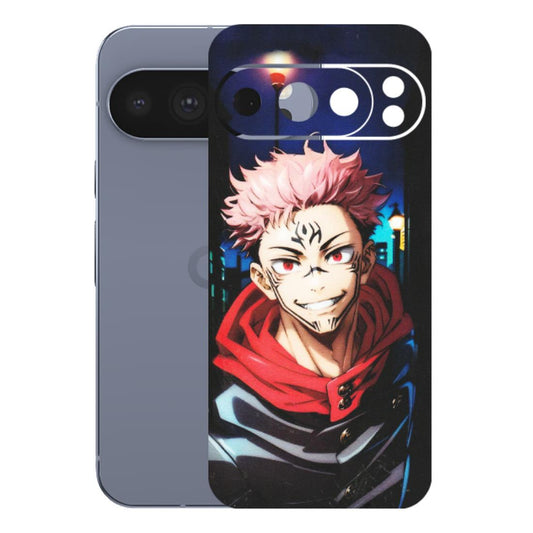 Google Pixel Phone Skins (All Models) - Yuji Itadori Funny Face Anime - Matte Finish (M-152) Google Pixel 10 Pro