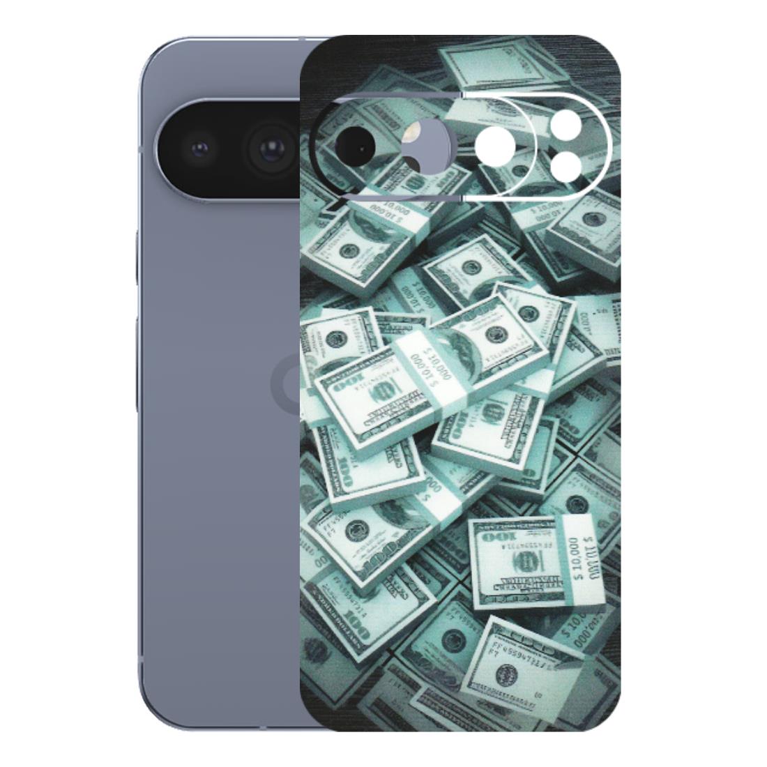 Google Pixel Phone Skins (All Models) - Hundred Dollar Bill - Matte Finish (M-162) Google Pixel 10 Pro