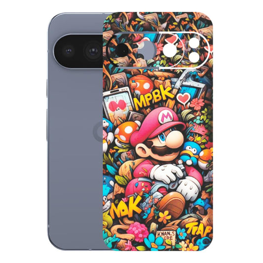 Google Pixel Phone Skins (All Models) - Super Mario Bros Artistic - Matte Finish (M-173) Google Pixel 10 Pro