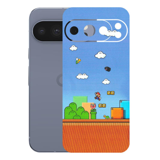 Google Pixel Phone Skins (All Models) - Mario Game Scene - Matte Finish (M-24) Google Pixel 10 Pro