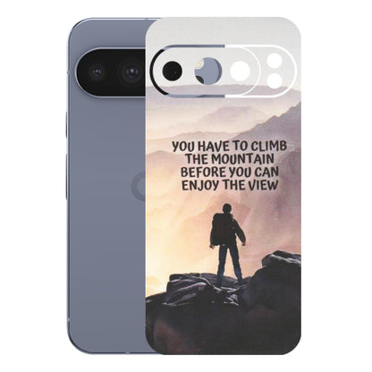 Google Pixel Phone Skins (All Models) - Motivational Hiking Mountain - Matte Finish (M-28) Google Pixel 10 Pro