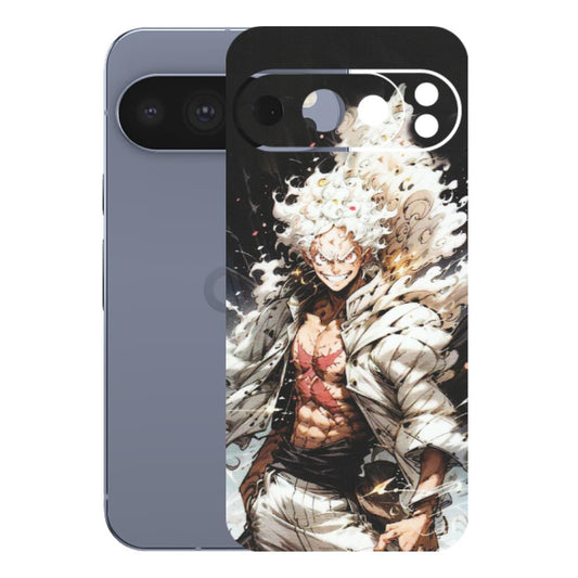 Google Pixel Phone Skins (All Models) - Anime Angry Classy Character - Matte Finish (M-34) Google Pixel 10 Pro