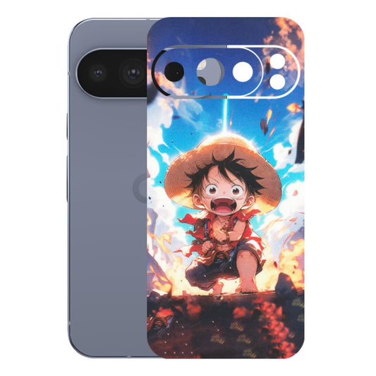 Google Pixel Phone Skins (All Models) - Toon One Piece Cute Character - Matte Finish (M-35) Google Pixel 10 Pro