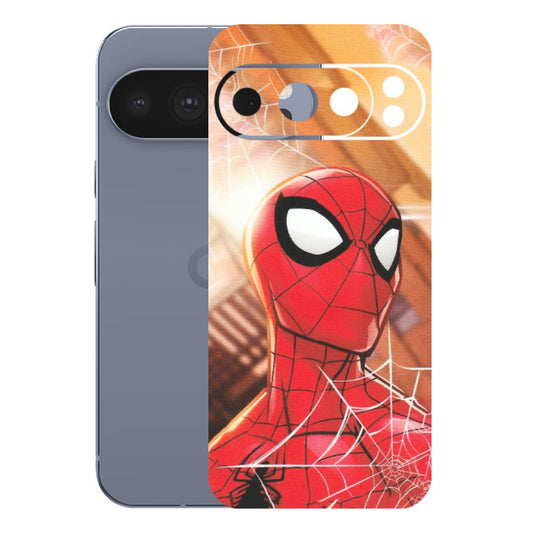 Google Pixel Phone Skins (All Models) - Spiderman Face New - Matte Finish (M-41) Google Pixel 10 Pro