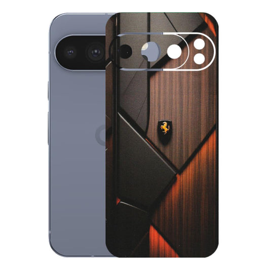 Google Pixel Phone Skins (All Models) - Lambo Beauty Wood Pattern Sober - Matte Finish (M-51) Google Pixel 10 Pro