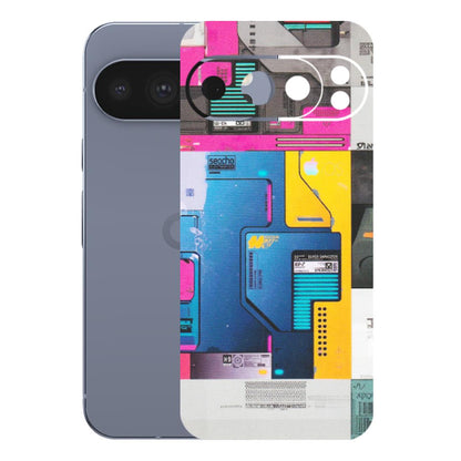Google Pixel Phone Skins (All Models) - Colourfull Motherboard Internals - Matte Finish (M-55) Google Pixel 10 Pro