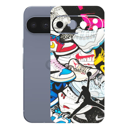 Google Pixel Phone Skins (All Models) - Jordan Sneakers Fan - Matte Finish (M-80) Google Pixel 10 Pro
