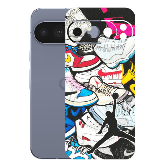 Google Pixel Phone Skins (All Models) - Jordan Sneakers Fan - Matte Finish (M-80) Google Pixel 10 Pro