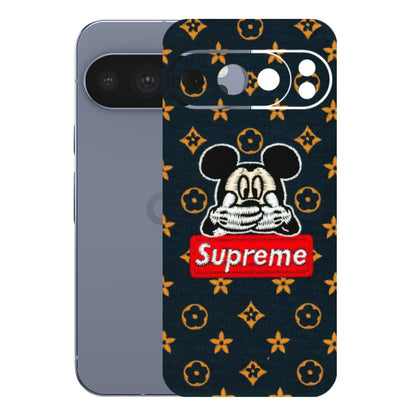 Google Pixel Phone Skins (All Models) - Mickey Supreme - Matte Finish (M-83) Google Pixel 10 Pro