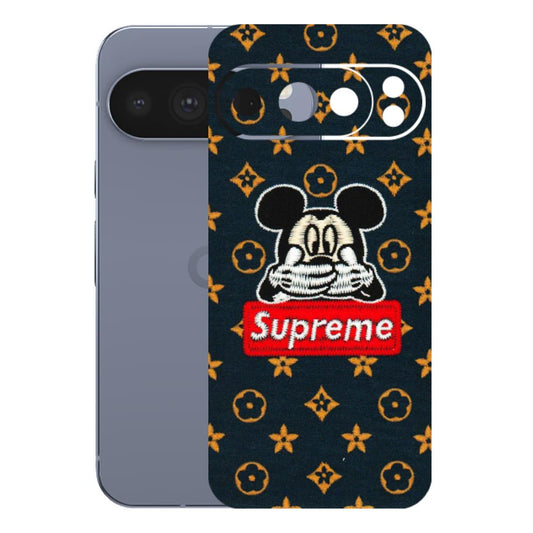 Google Pixel Phone Skins (All Models) - Mickey Supreme - Matte Finish (M-83) Google Pixel 10 Pro