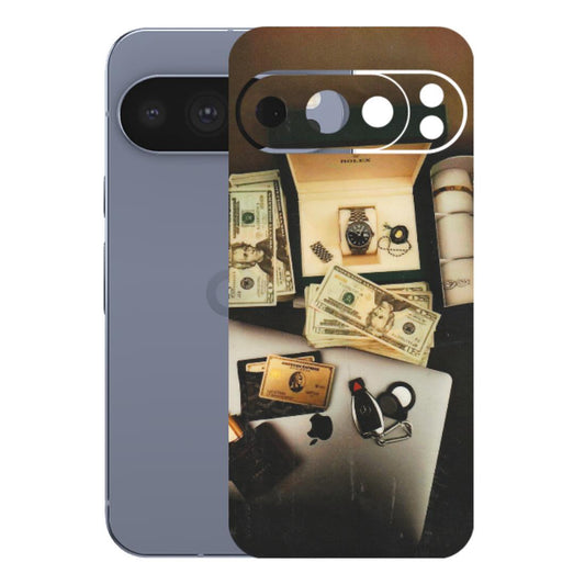 Google Pixel Phone Skins (All Models) - Luxury Lifestyle - Transparent Finish (T-11) Google Pixel 10 Pro