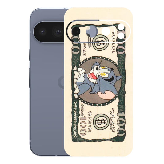 Google Pixel Phone Skins (All Models) - One Hundred Dollar Tom - Transparent Finish (T-16) Google Pixel 10 Pro