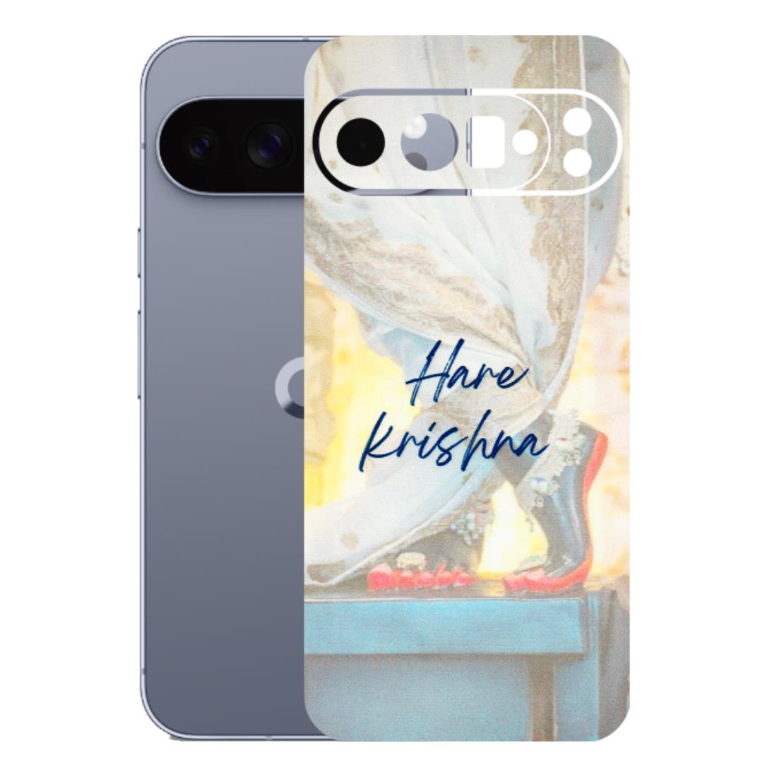 Google Pixel Phone Skins (All Models) - Hare Krishna - 3D Embossed Finish (L-03) Google Pixel 10 Pro XL