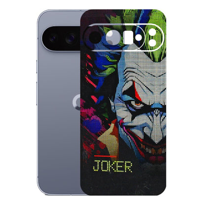 Google Pixel Phone Skins (All Models) - Joker Dot Matrix - 3D Embossed Finish (L-08) Google Pixel 10 Pro XL