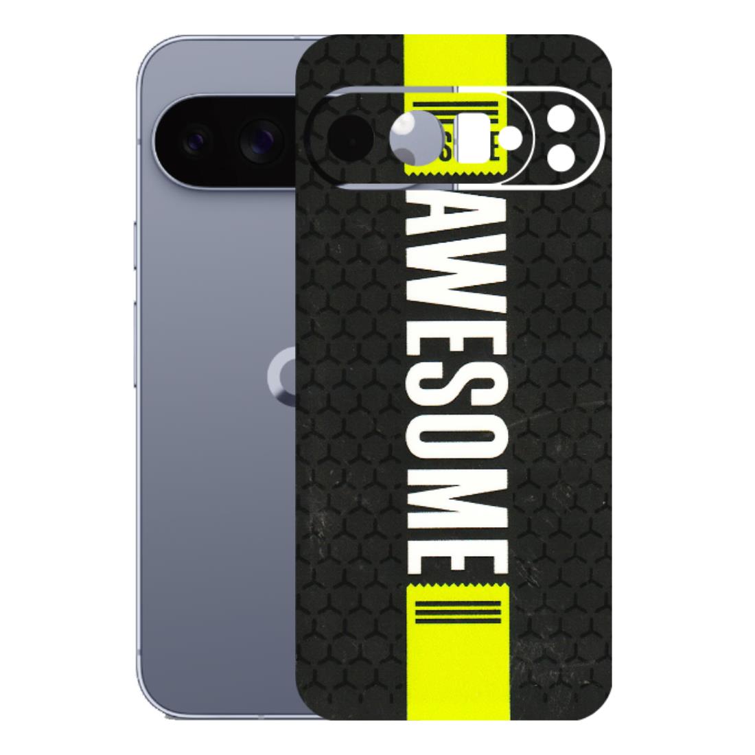Google Pixel Phone Skins (All Models) - Just Be Awesome - 3D Embossed Finish (L-101) Google Pixel 10 Pro XL