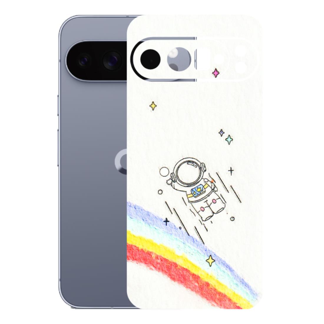 Google Pixel Phone Skins (All Models) - Milkyway Astronaut - 3D Embossed Finish (L-110) Google Pixel 10 Pro XL