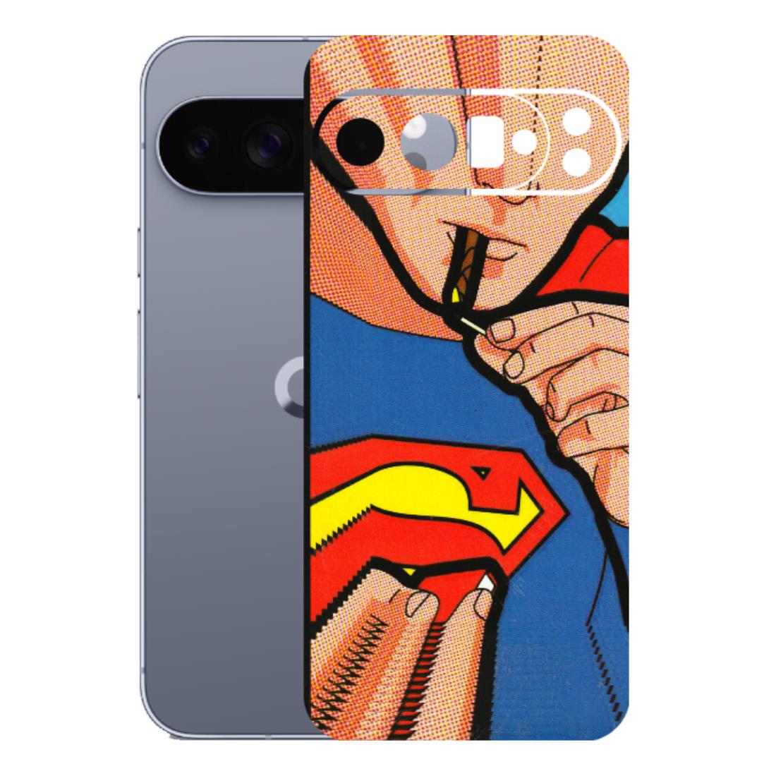 Google Pixel Phone Skins (All Models) - Superman Sutta - 3D Embossed Finish (L-130) Google Pixel 10 Pro XL
