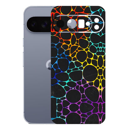 Google Pixel Phone Skins (All Models) - Abstract Art MultiColour - 3D Embossed Finish (L-133) Google Pixel 10 Pro XL