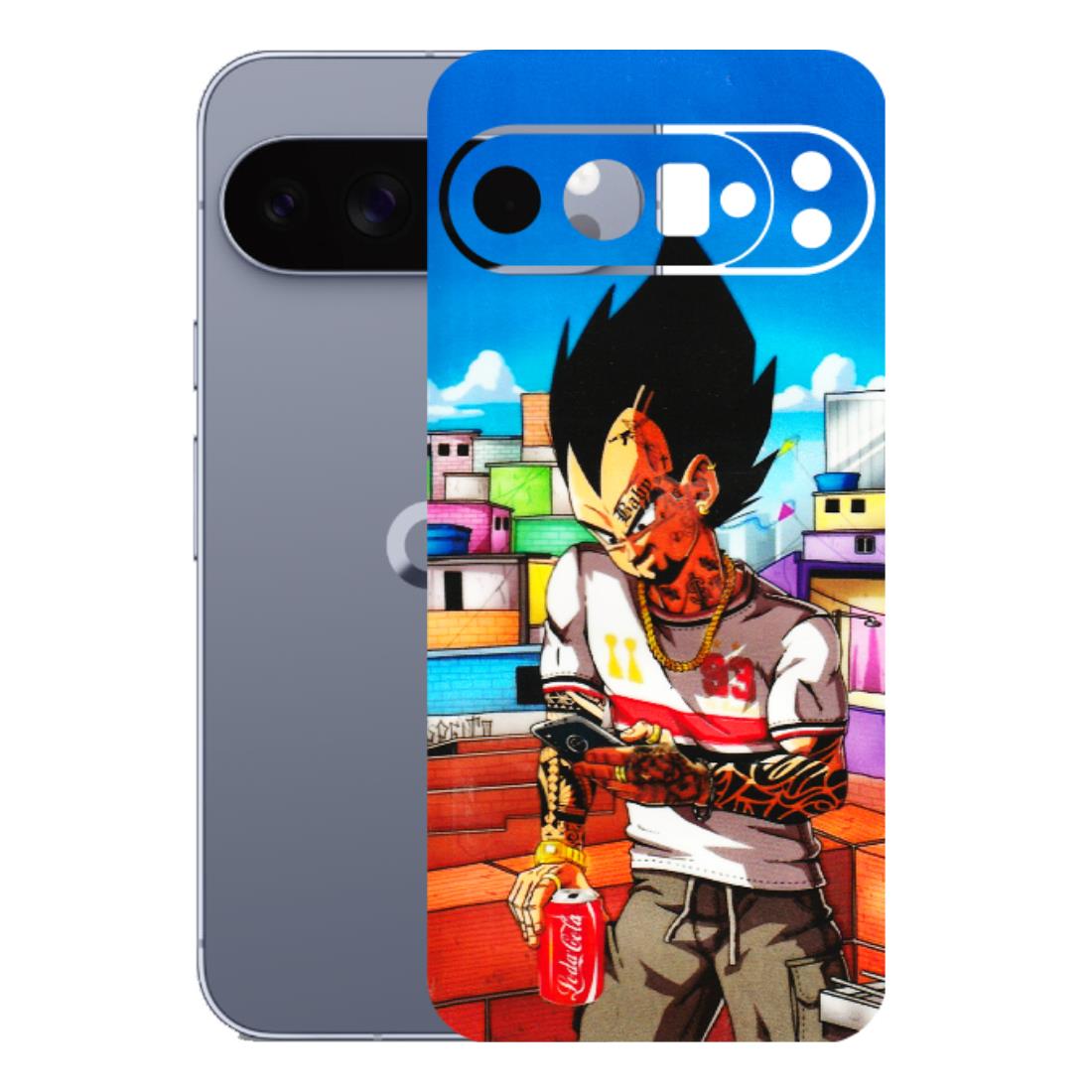 Google Pixel Phone Skins (All Models) - Vegeta - 3D Embossed Finish (L-136) Google Pixel 10 Pro XL