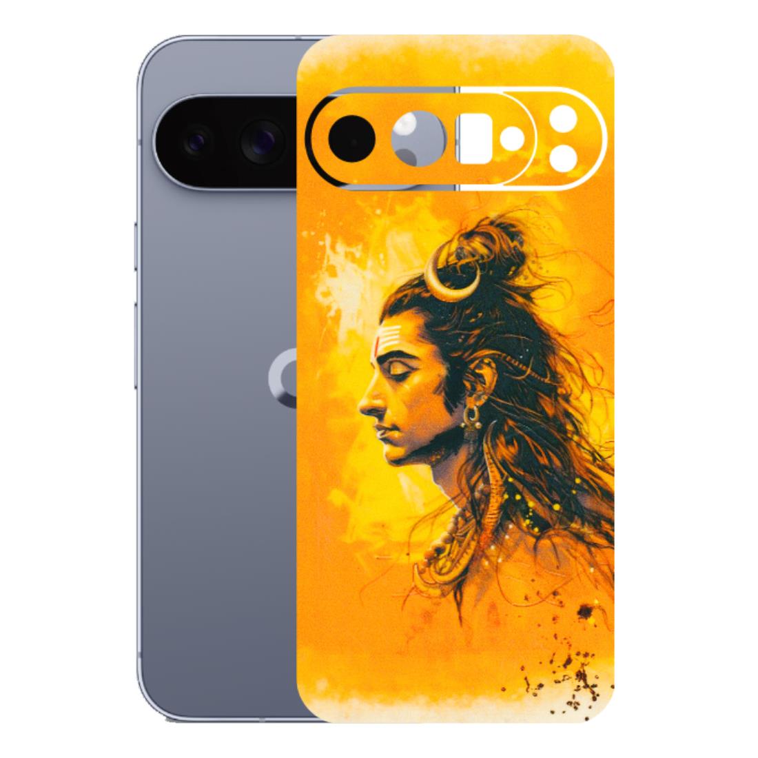 Google Pixel Phone Skins (All Models) - Shiv Shakti - 3D Embossed Finish (L-14) Google Pixel 10 Pro XL