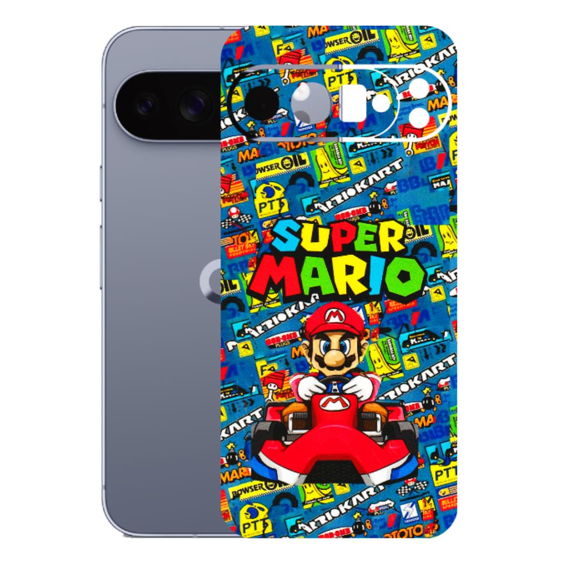 Google Pixel Phone Skins (All Models) - Super Mario Kart - 3D Embossed Finish (L-140) Google Pixel 10 Pro XL