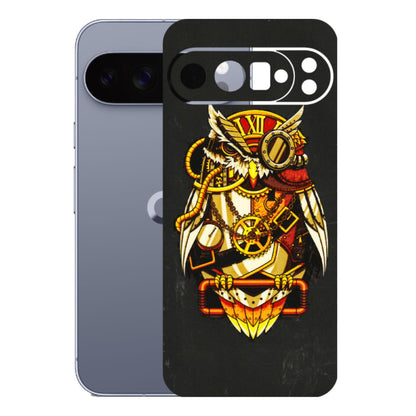 Google Pixel Phone Skins (All Models) - Classy Smart Owl - 3D Embossed Finish (L-144) Google Pixel 10 Pro XL